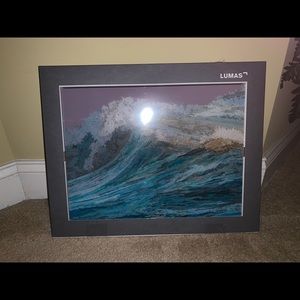 Lumas glass painting “Rachel’s Wave”